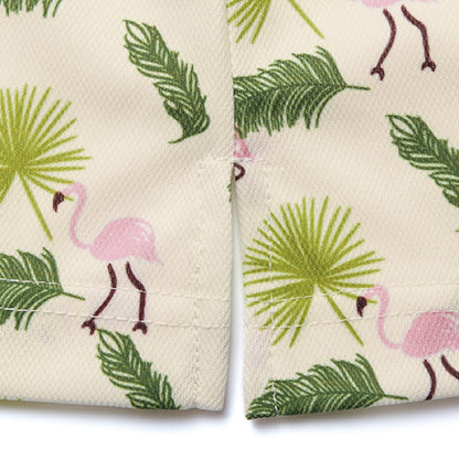 アロハポロシャツ（フラミンゴ） | メンズ | 1枚 | FB4549U | ブルー