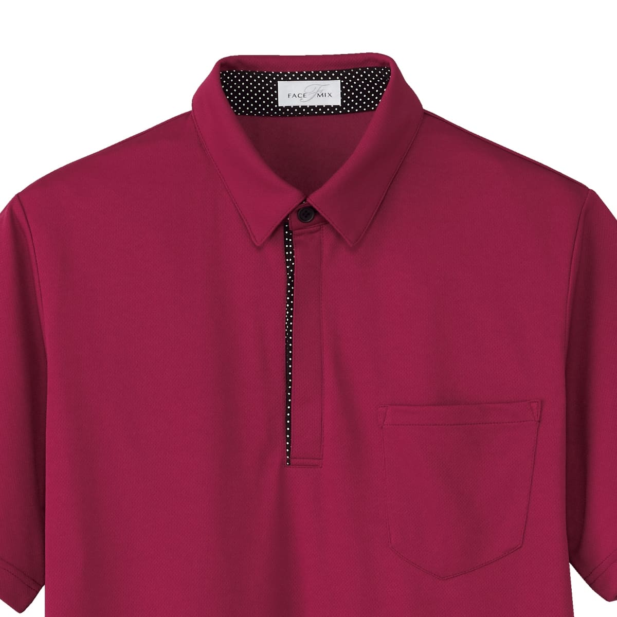 ユニセックスポロシャツ | メンズ | 1枚 | FB4554U | バーガンディ