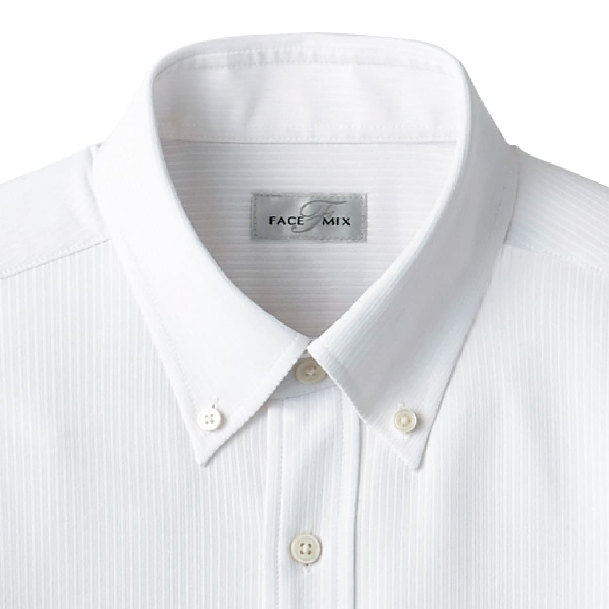 ボタンダウンニット半袖シャツ  | メンズ | 1枚 | FB4558U | ホワイト