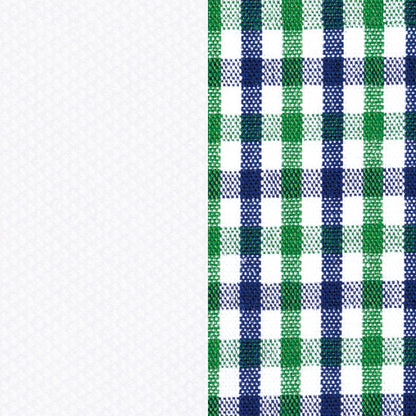 吸水速乾メンズポロシャツ(チェック) | メンズ | 1枚 | FB5023M | ホワイト