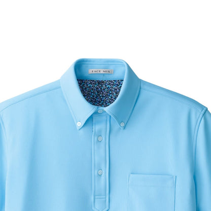 メンズポロシャツ(花柄 A) | メンズ | 1枚 | FB5024M | ホワイト