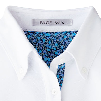 メンズポロシャツ(花柄 A) | メンズ | 1枚 | FB5024M | ターコイズ