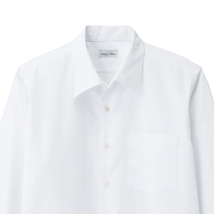 メンズ開襟長袖シャツ | メンズ | 1枚 | FB5043M | ホワイト