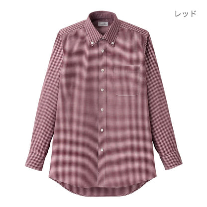 メンズボタンダウン長袖シャツ | メンズ | 1枚 | FB5047M | ブラック