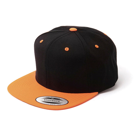 プレミアム クラシック スナップバック（2-Tone） | ノベルティ(小物) | 1枚 | 6089MT | ブラック/ネオンオレンジ