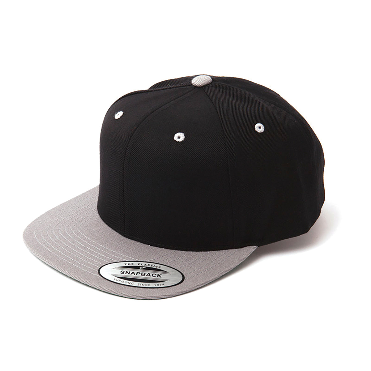 プレミアム クラシック スナップバック（2-Tone） | ノベルティ(小物) | 1枚 | 6089MT | ブラック/シルバー