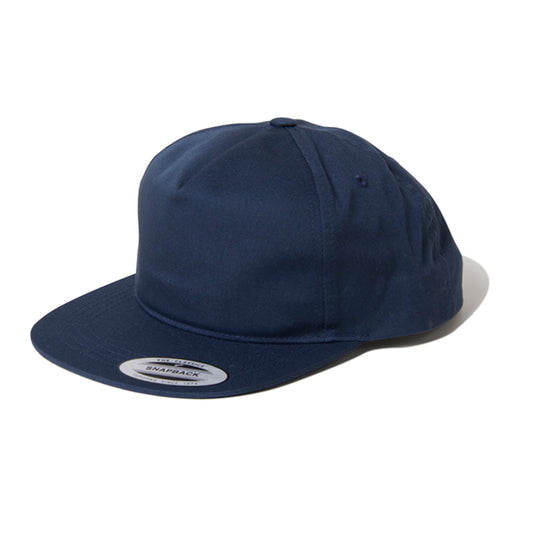 アンストラクチャード 5パネル スナップバック | ノベルティ(小物) | 1枚 | 6502 | ネイビー
