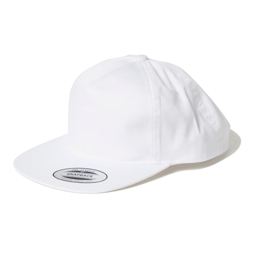 アンストラクチャード 5パネル スナップバック | ノベルティ(小物) | 1枚 | 6502 | ホワイト