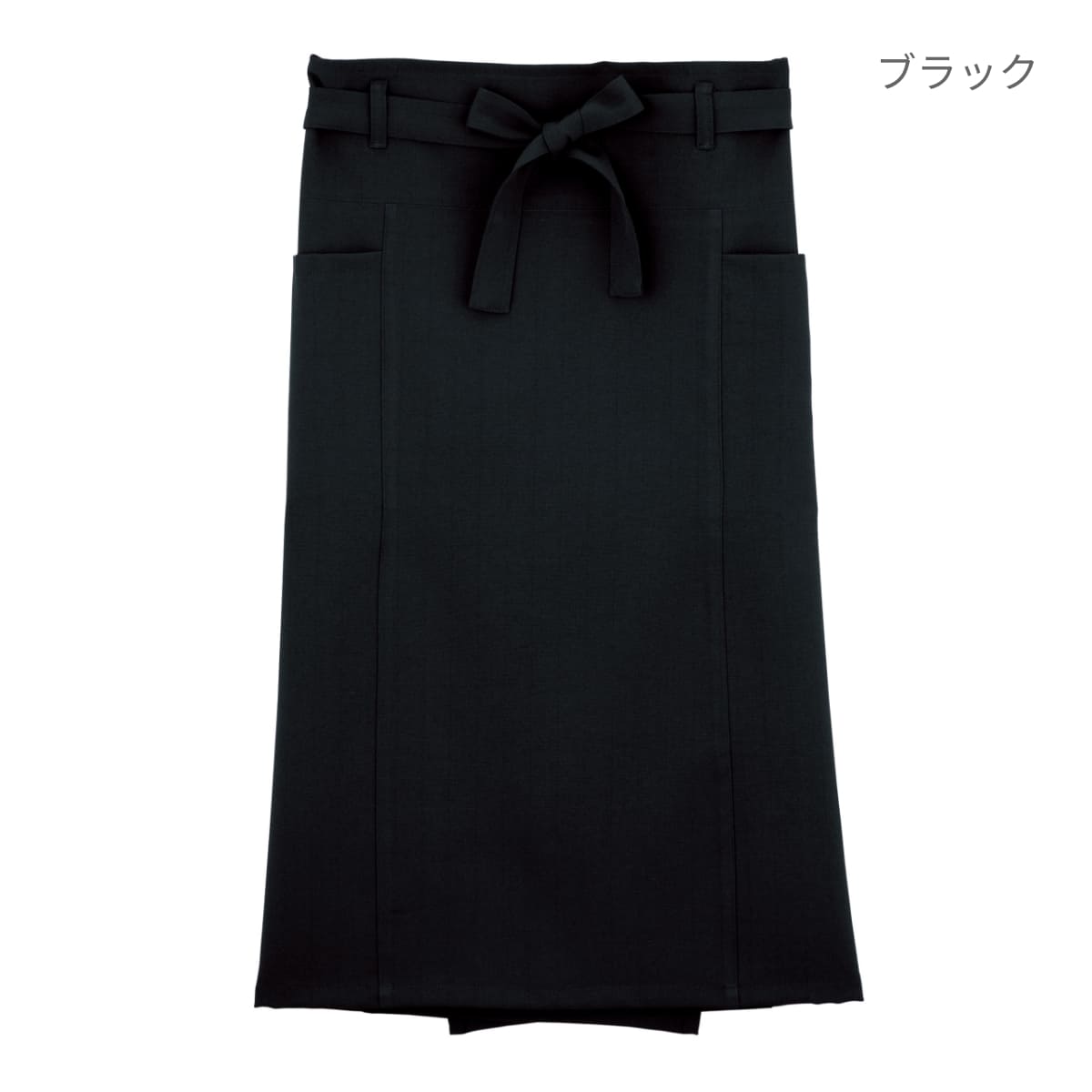 ベルトループ付ロングエプロン | カフェ・飲食店制服 | 1枚 | FK7079