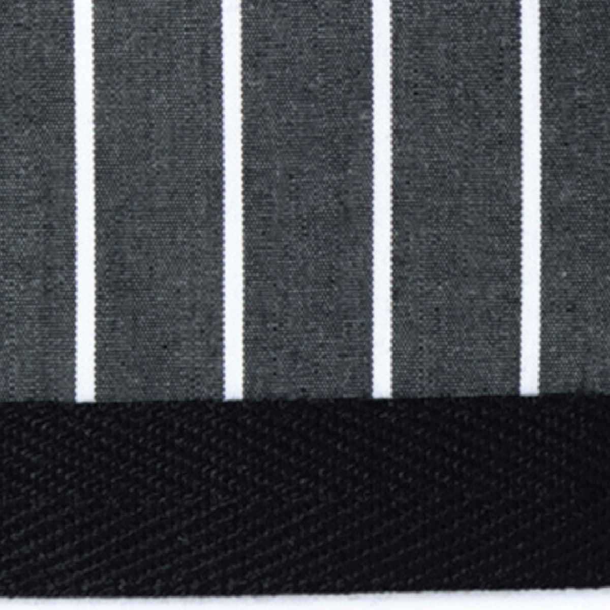 チェック柄胸当てエプロン | カフェ・飲食店制服 | 1枚 | FK7121 | ブラック