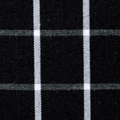 チェック柄ロングエプロン | カフェ・飲食店制服 | 1枚 | FK7123 | ブラウン