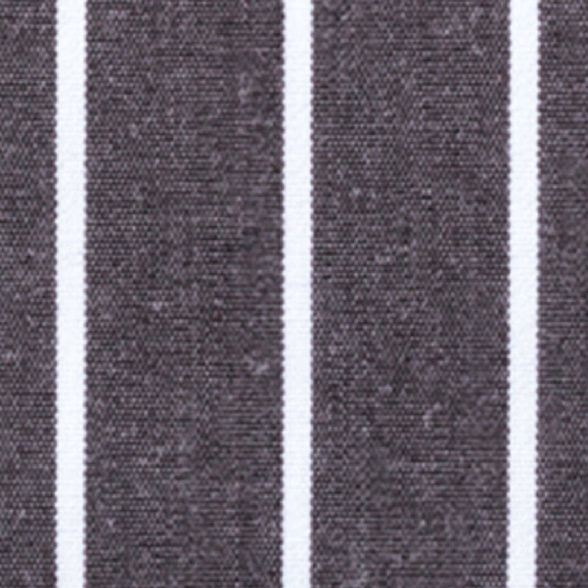 ストライプ柄ショートエプロン | カフェ・飲食店制服 | 1枚 | FK7126 | ブラック