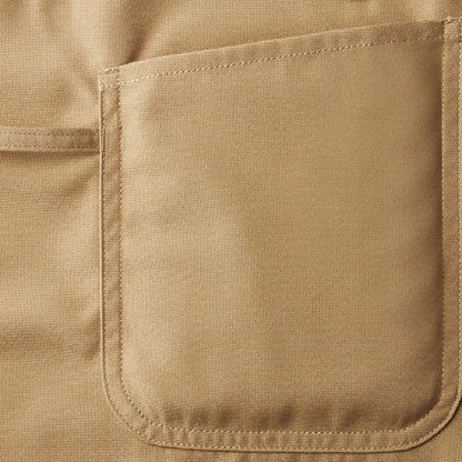 2WAYエプロン | カフェ・飲食店制服 | 1枚 | FK7158 | モカ×レッド