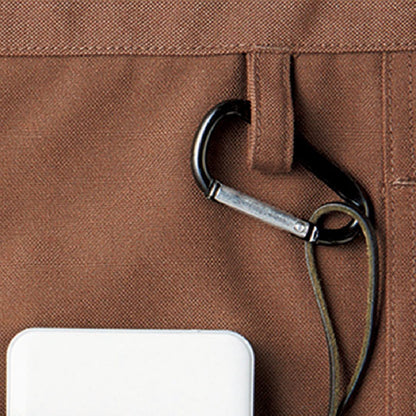 胸当てエプロン | カフェ・飲食店制服 | 1枚 | FK7159 | モカ