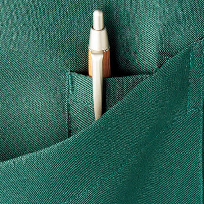 バッククロス胸当てエプロン | カフェ・飲食店制服 | 1枚 | FK7163 | レッド