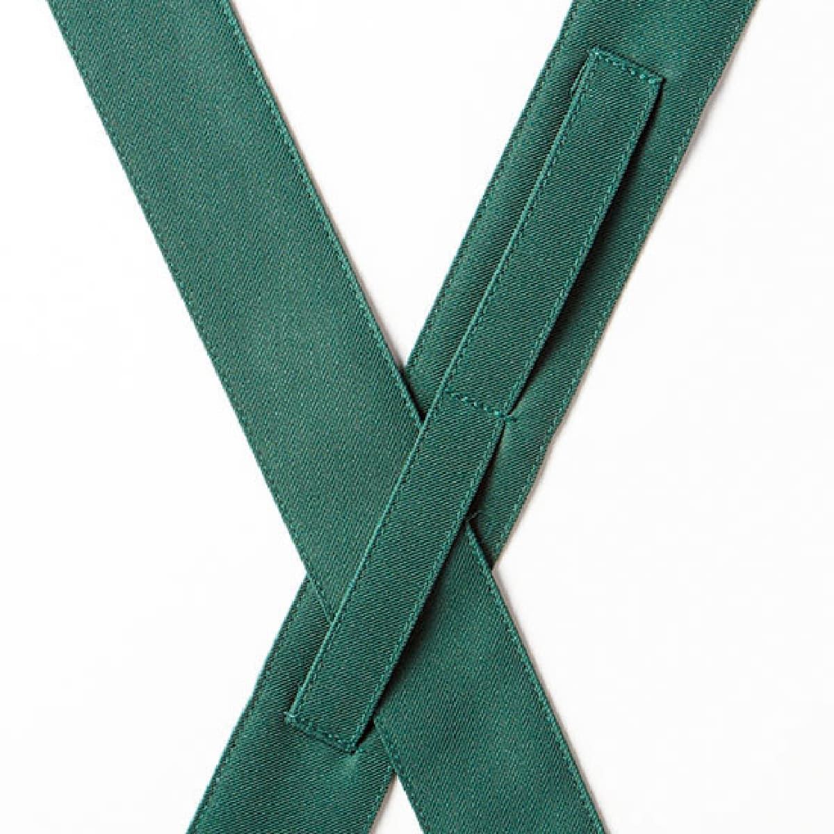 バッククロス胸当てエプロン | カフェ・飲食店制服 | 1枚 | FK7163 | ホワイト