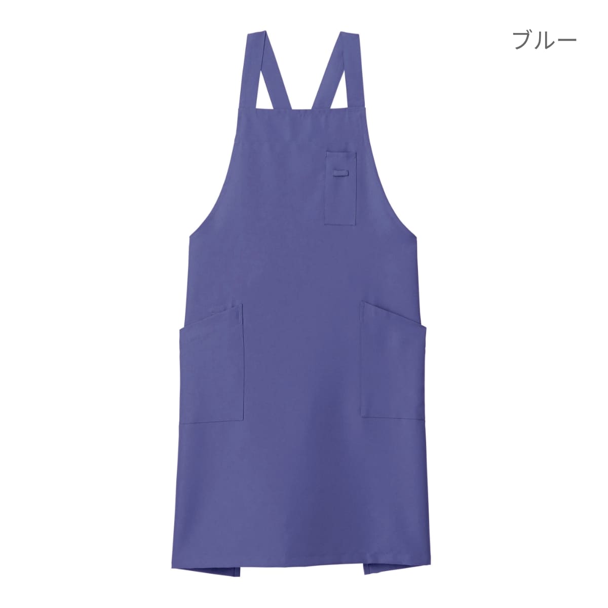 バッククロス胸当てエプロン | カフェ・飲食店制服 | 1枚 | FK7163 | ワイン