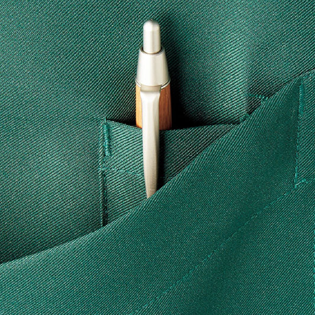 H型胸当てエプロン | カフェ・飲食店制服 | 1枚 | FK7164 | ブラック