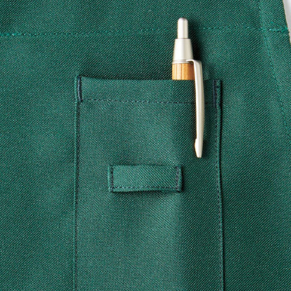 H型胸当てエプロン | カフェ・飲食店制服 | 1枚 | FK7164 | ベージュ