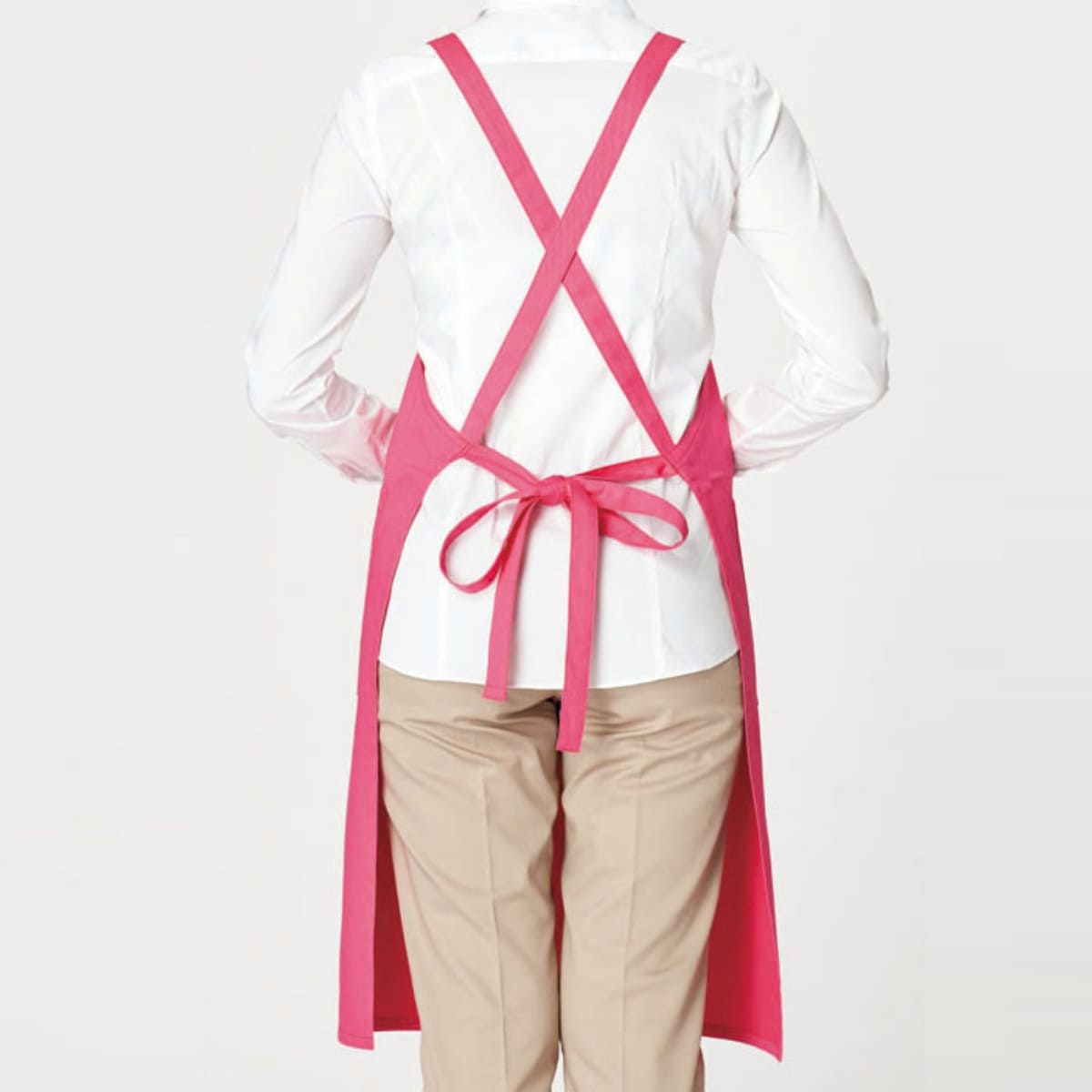 胸当てエプロン | カフェ・飲食店制服 | 1枚 | FK7168 | ブルー