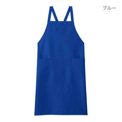 胸当てエプロン | カフェ・飲食店制服 | 1枚 | FK7168 | レッド