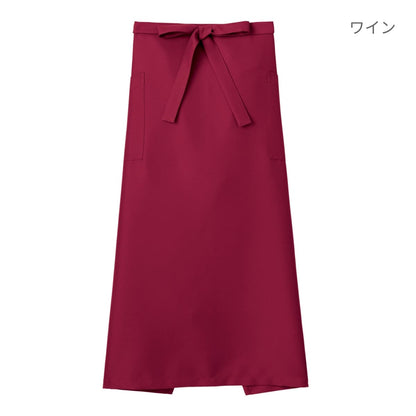 ソムリエエプロン | カフェ・飲食店制服 | 1枚 | FK7169 | ブラウン