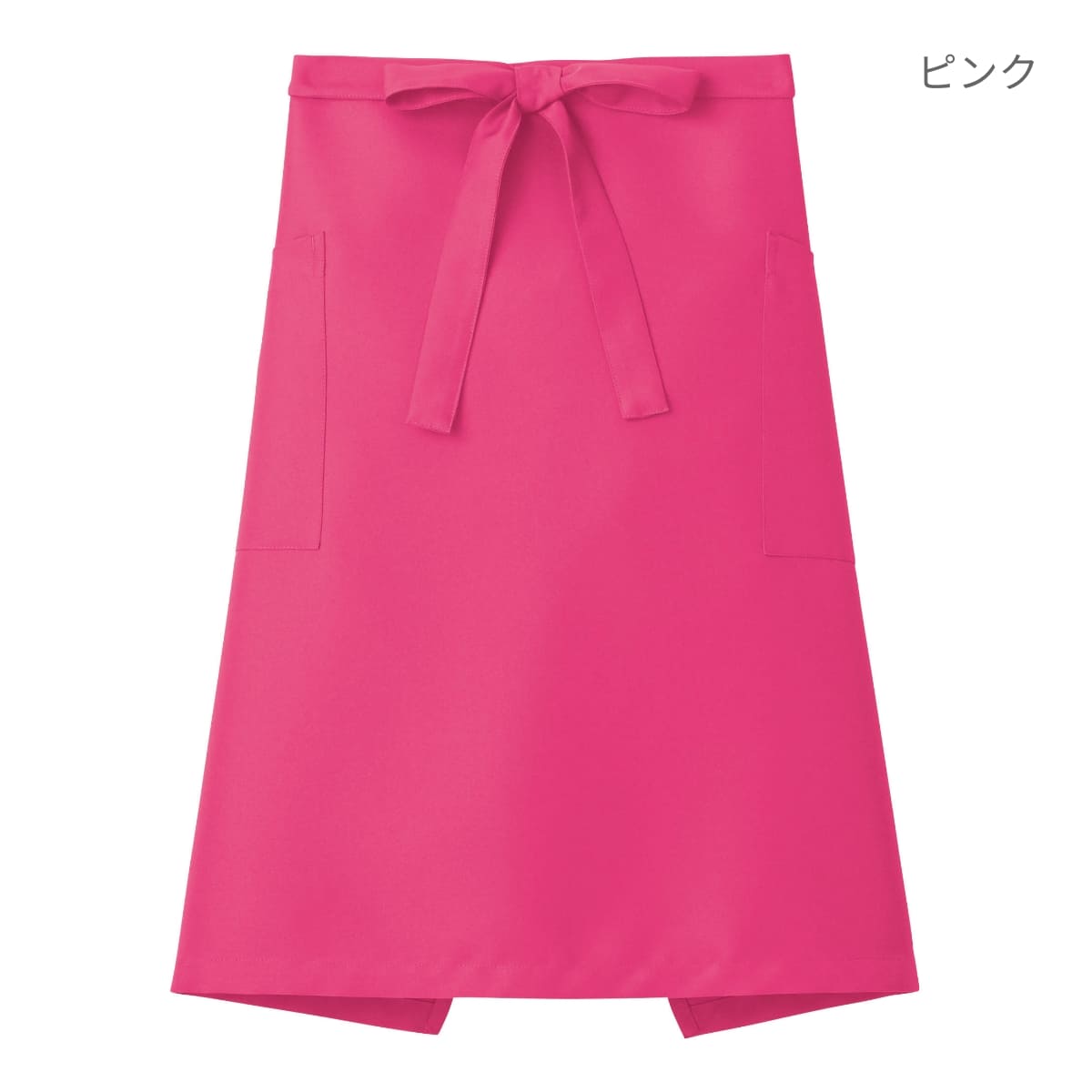 ミドルエプロン | カフェ・飲食店制服 | 1枚 | FK7170 | グリーン