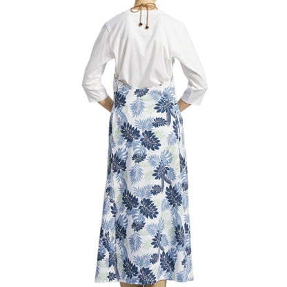 エプロンドレス（シダ） | カフェ・飲食店制服 | 1枚 | FK7174 | ホワイト