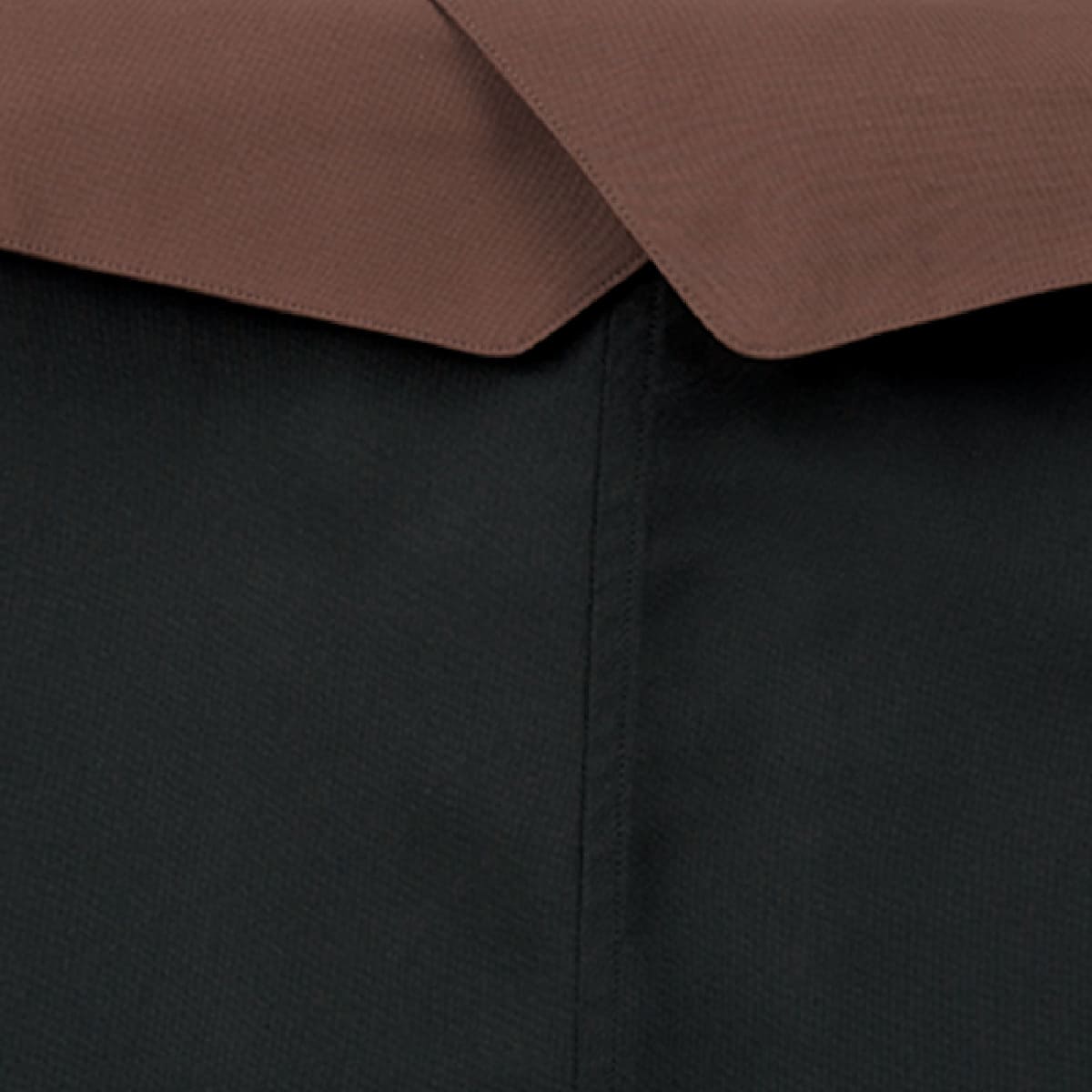 ソムリエエプロン | カフェ・飲食店制服 | 1枚 | FK7178 | ブラック×ブラウン
