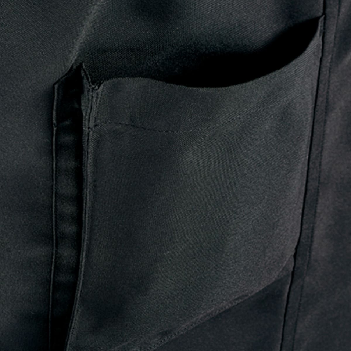 ソムリエエプロン | カフェ・飲食店制服 | 1枚 | FK7178 | ブラック×ブラウン