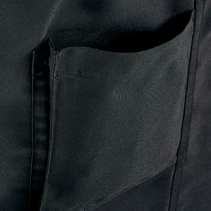 ソムリエエプロン | カフェ・飲食店制服 | 1枚 | FK7178 | ブラック×ブラウン