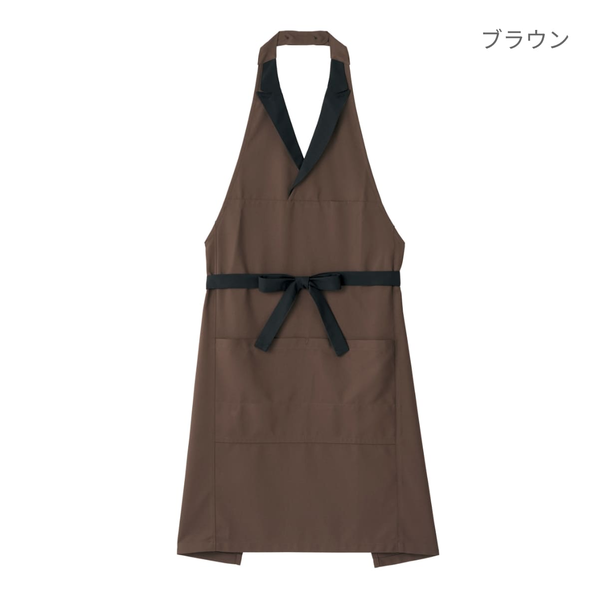 襟付き胸当てエプロン | カフェ・飲食店制服 | 1枚 | FK7180 襟付き胸当てエプロン | カフェ・飲食店制服 | 1枚 | FK7180