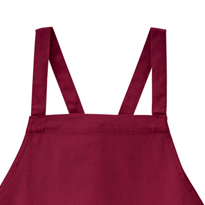 胸当てエプロン | カフェ・飲食店制服 | 1枚 | FK7182 | ブルー