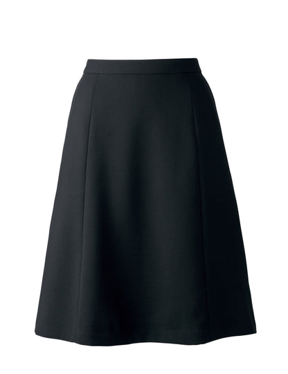 フレアースカート | レディース | 1枚 | AS2281 | ブラック