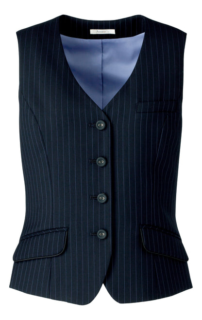 ベスト | レディース | 1枚 | AV1242 | ネイビー×ブルー