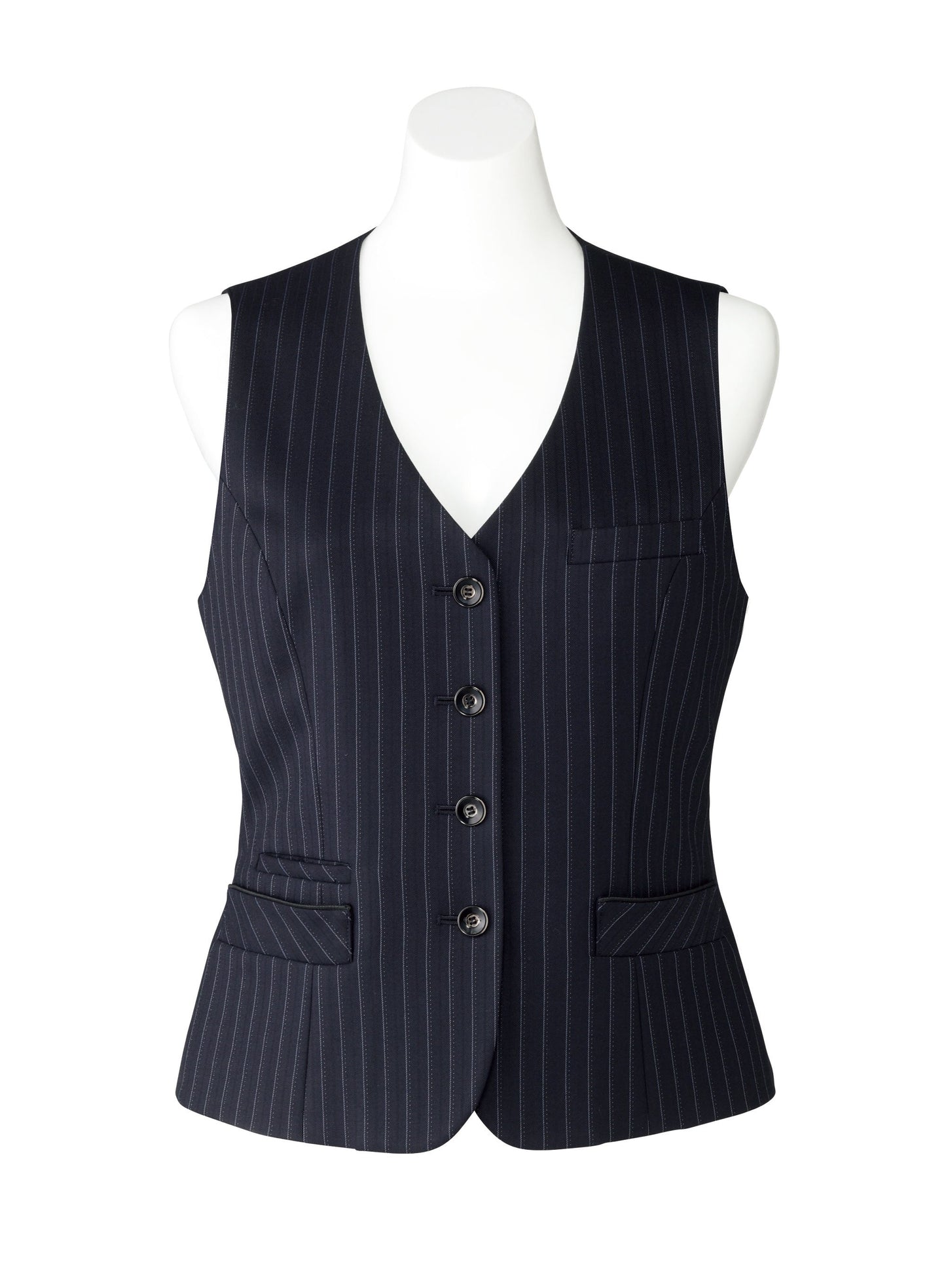 ベスト | レディース | 1枚 | AV1249 | ネイビー×ブルー