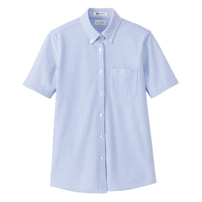 レディスニット吸汗速乾半袖ブラウス | レディース | 1枚 | FB4022L | ブルー