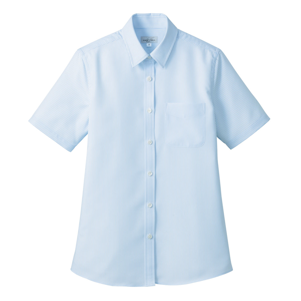 吸汗速乾レディス半袖ブラウス | レディース | 1枚 | FB4031L | ブルー