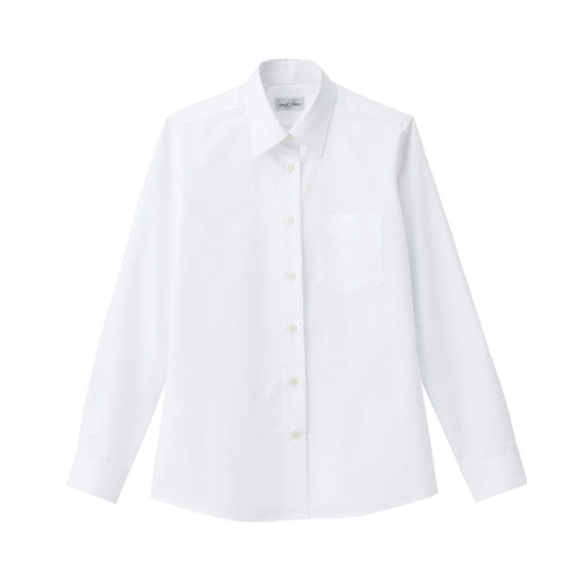 レディスレギュラーカラー長袖ブラウス | レディース | 1枚 | FB4035L | ホワイト