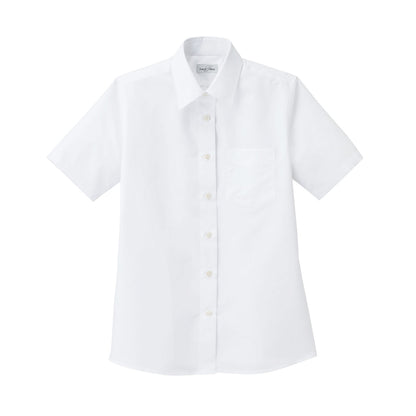 レディスレギュラーカラー半袖ブラウス | レディース | 1枚 | FB4036L | ホワイト