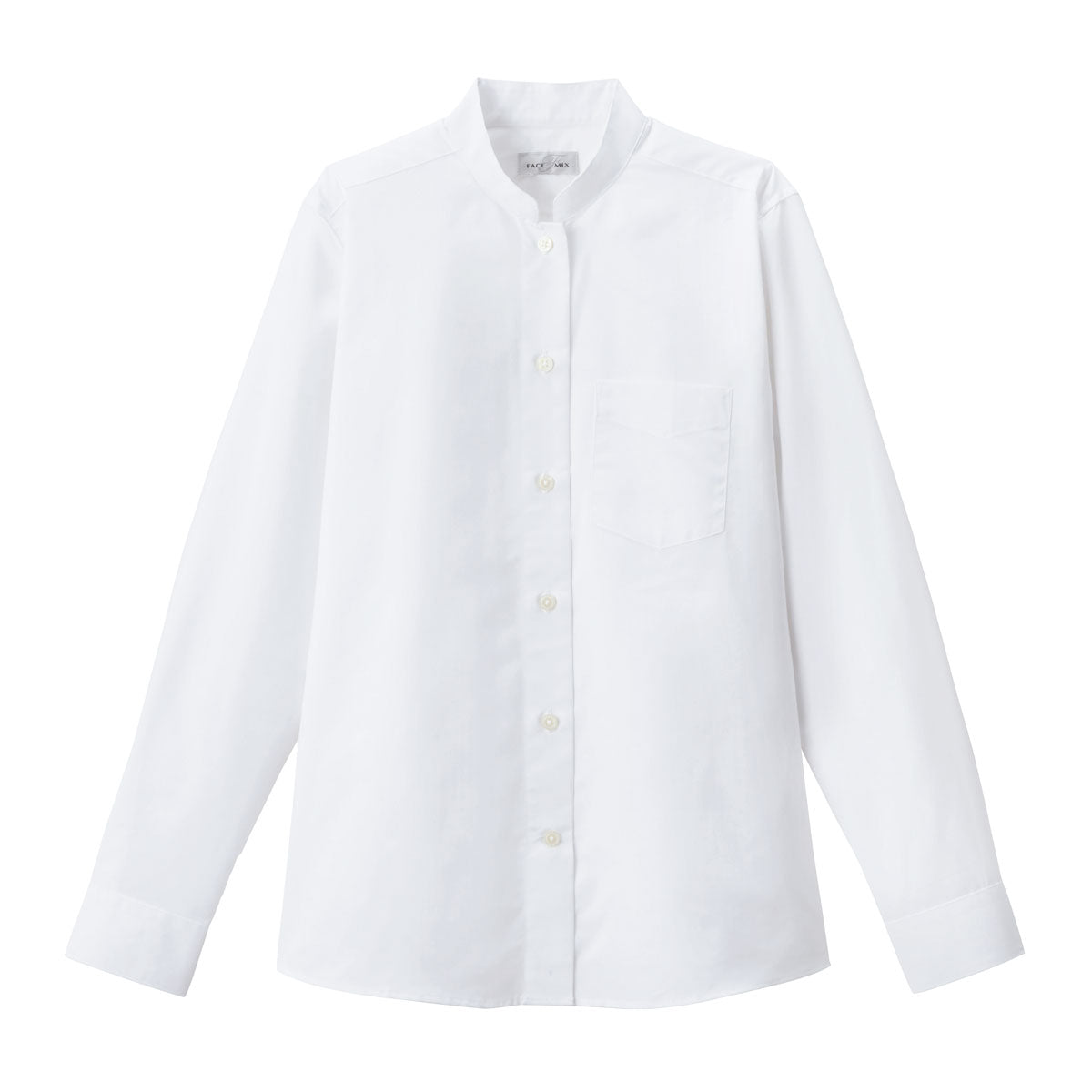 レディススタンダードカラー長袖ブラウス | レディース | 1枚 | FB4046L | ホワイト