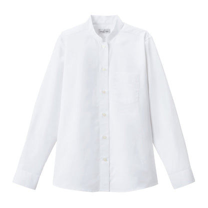 レディススタンダードカラー長袖ブラウス | レディース | 1枚 | FB4046L | ホワイト