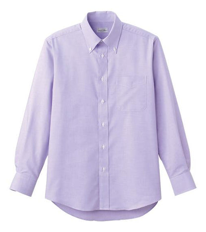 オックスフォード長袖シャツ | メンズ | 1枚 | FB4510U | パープル