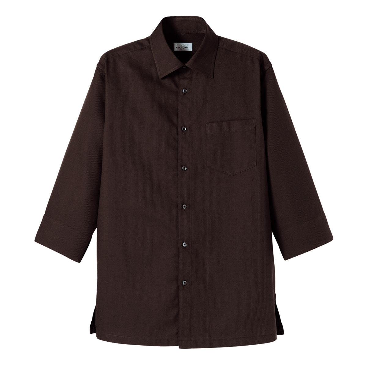 吸汗速乾ハニカムモダンシャツ | メンズ | 1枚 | FB4512U | ブラウン