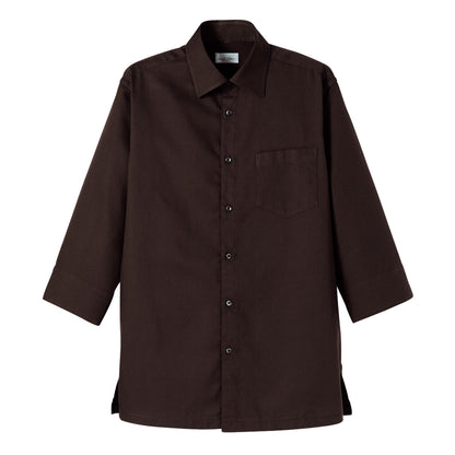 吸汗速乾ハニカムモダンシャツ | メンズ | 1枚 | FB4512U | ブラウン