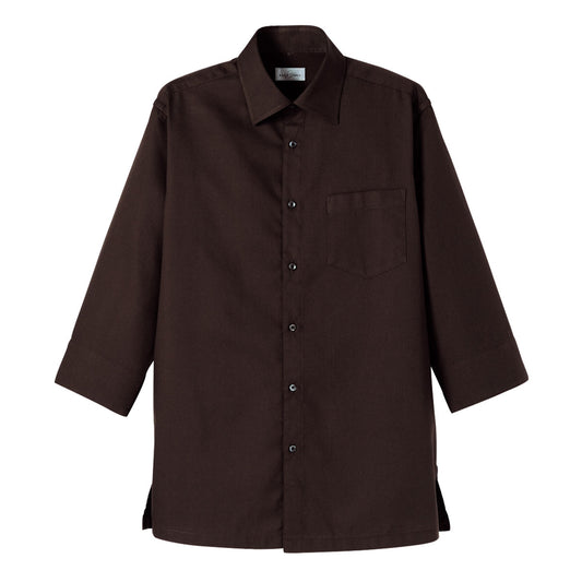 吸汗速乾ハニカムモダンシャツ | メンズ | 1枚 | FB4512U | ブラウン