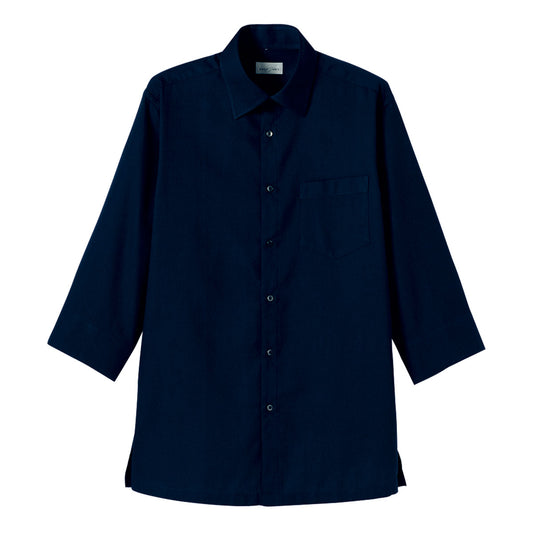 吸汗速乾ハニカムモダンシャツ | メンズ | 1枚 | FB4512U | ネイビー