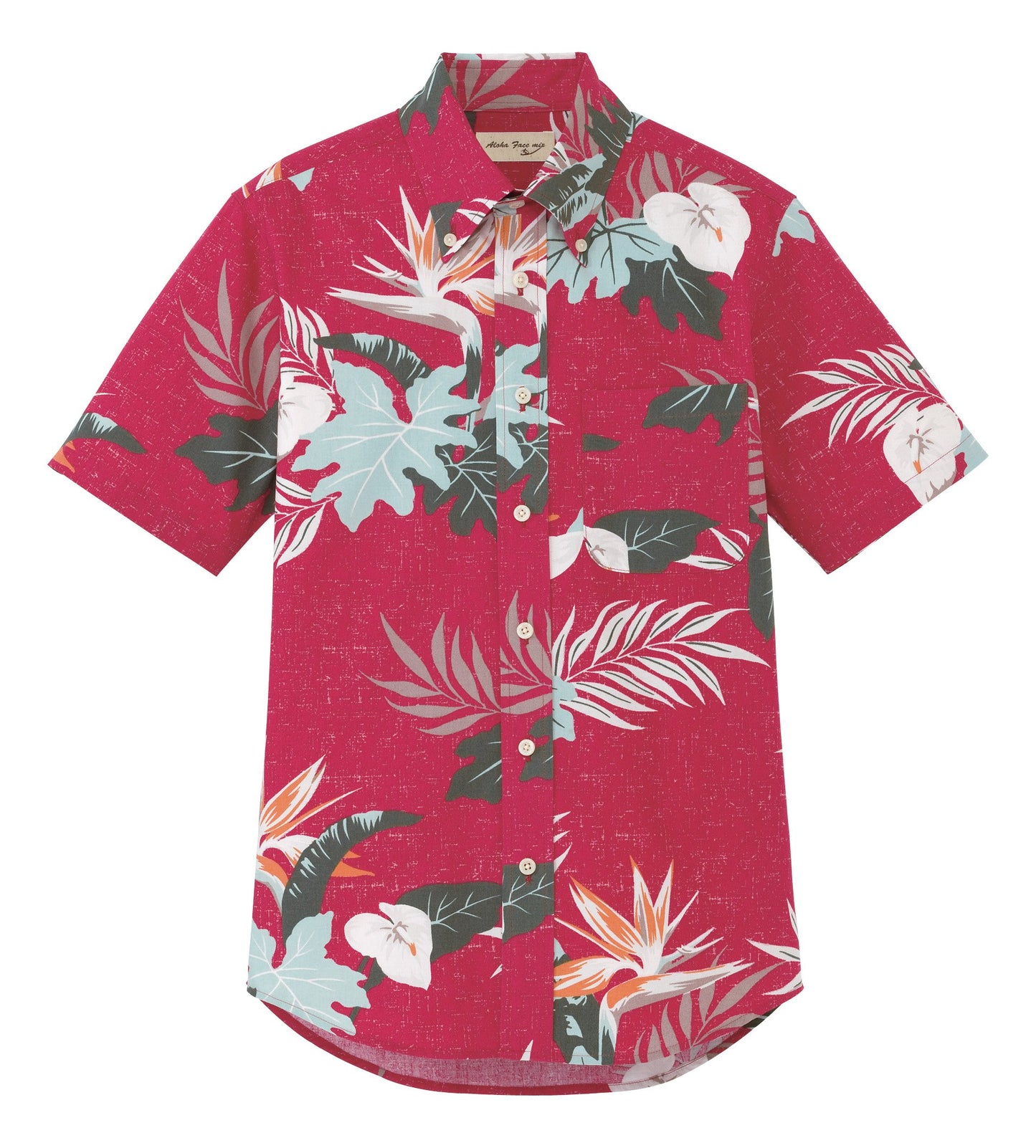 アロハシャツ | メンズ | 1枚 | FB4518U | レッド