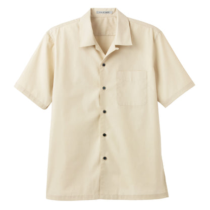 ブロードオープンカラー半袖シャツ | メンズ | 1枚 | FB4529U | ベージュ