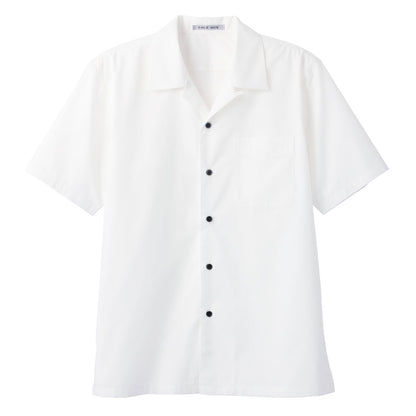 ブロードオープンカラー半袖シャツ | メンズ | 1枚 | FB4529U | ホワイト